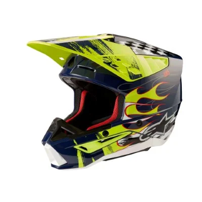 8307023#12171 ALPINESTARS CAPACETE S-M5 RASH (ECE22.06)