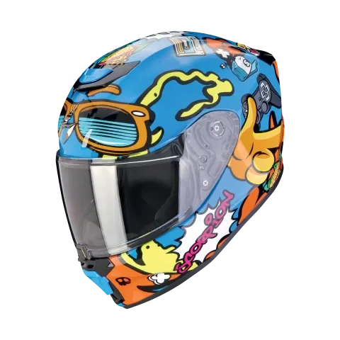 CAPACETE SCORPION EXO-JNR AIR FUN